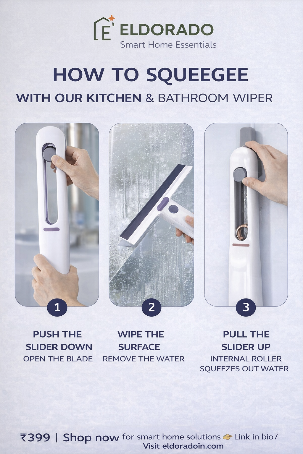 Multipurpose Kitchen & Bathroom Wiper